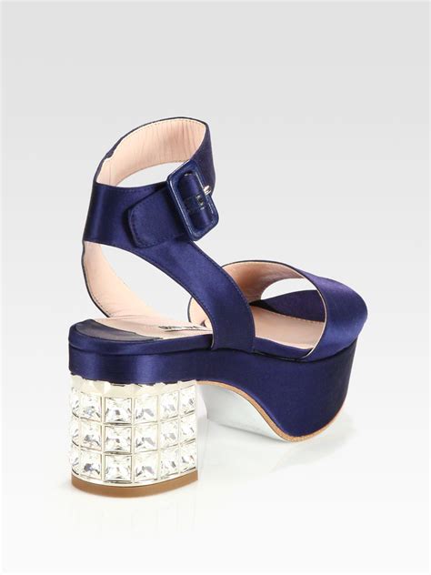 saks miu mi u sandals